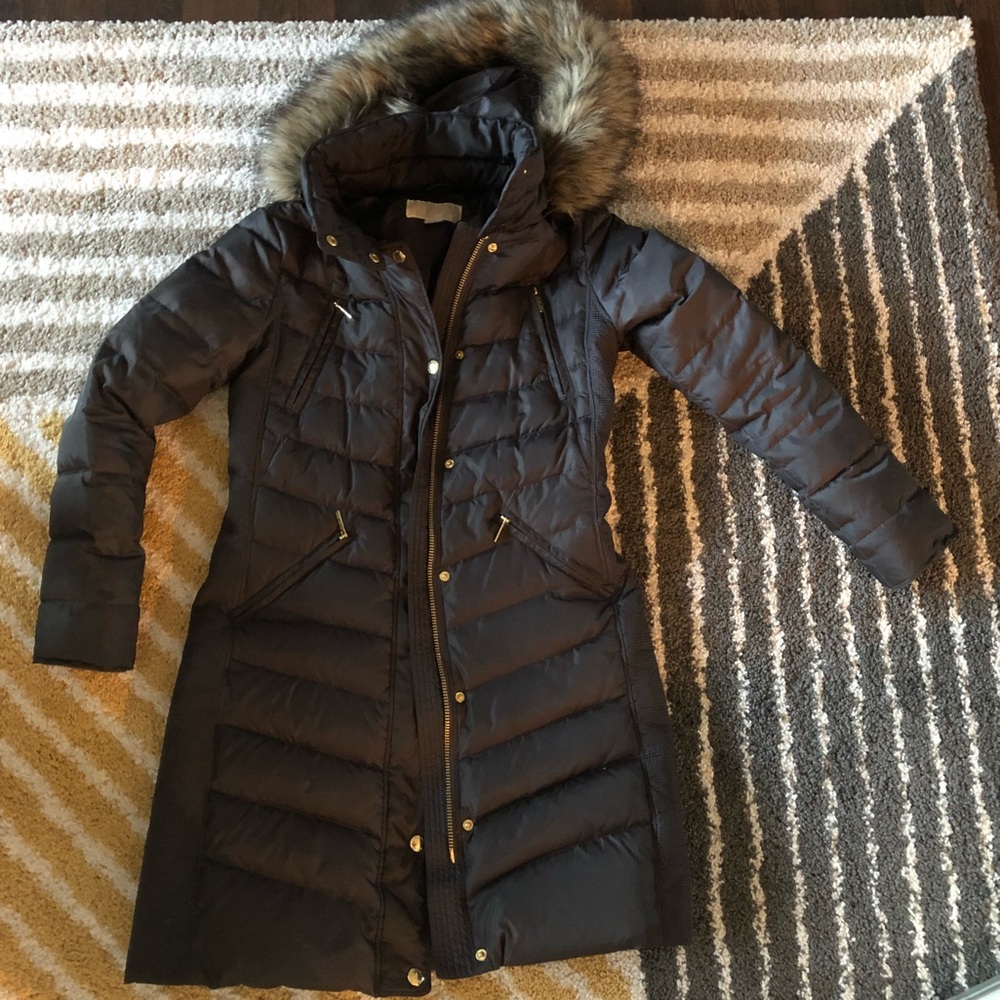 SOLD***MICHAEL Kors Quilted Down Coat, XS